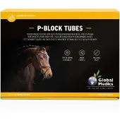 Global Medics P-Block Tubes pour Chevaux 6x60 g Aliment