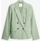 Bonprix Blazer en lin majoritaire