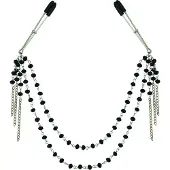Sportsheets Sincerely Black Jeweled Pinces à Seins