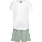Adidas Survêtement 'Seasonals' vert pastel / blanc
