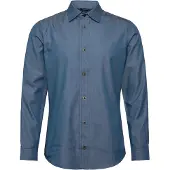 G-Star C737 Clean Slim Fit Long Sleeve Shirt Bleu L Homme