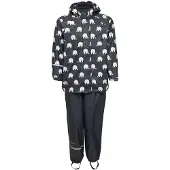 CeLaVi Vêtements de Pluie av. Bretelles - PU - Dark Marine av. É - - 80 - Vêtements de Pluie