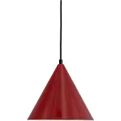 Dyberg Larsen Suspension , Ron, dimmable, Rouge, Salon / séjour, Métal, Scandinave
