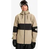 Quiksilver High In The Hood Jacket Beige M Homme