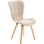 CLP Chaise Elda tissu natura