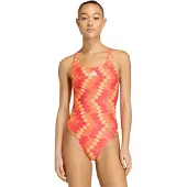 Adidas Football Aop Swimsuit Rouge 40 Femme