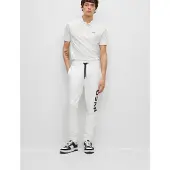 HUGO T-Shirt 'Donos' noir / blanc