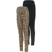 Mamalicious Leggings 'Sanni' beige / camel / noir