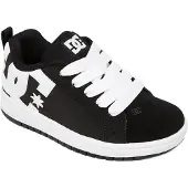 Dc-shoes Chaussures - Graphisme judiciaire - Noir/Blanc - - 35 - Chaussures