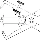 Piergiacomi Pg-csf55/4 Wire Stripper Marron