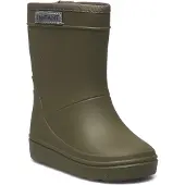 Enfant Bottes en caoutchouc olive