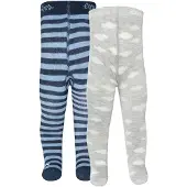 Ewers Collant bleu marine / bleu clair / gris / blanc