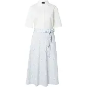 s.Oliver Robe-chemise bleu marine / bleu clair / vert clair / blanc cassé