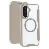 IMoshion Bookcase Transparente avec MagSafe pour Samsung Galaxy A37 (5G) - Beige