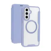 IMoshion Bookcase Transparente avec MagSafe pour Samsung Galaxy A57 (5G) - Lilas
