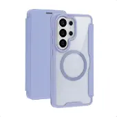 IMoshion Bookcase Transparente avec MagSafe pour Samsung Galaxy S26 Ultra - Lilas