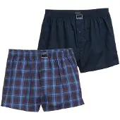 Tom Tailor Boxers bleu / bleu marine / rouge foncé / blanc