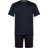 BOSS pour homme. 50540613 Pyjama deux pièces marine (M), Homewear, Coton, Manche courte