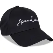 Armani Exchange pour homme. 954224CC51614439 Casquette avec visière avec logo maxi navy (OSFA), Casuel, Coton, Marine