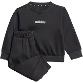 Adidas Essentials Linear Joggers Set Noir 3-4 Years Enfants