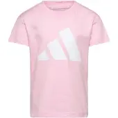 Adidas T-Shirt fonctionnel 'BL 160' rose / blanc