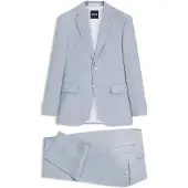 BOSS Costume deux pièces Regular en tissu à carreaux