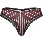 HUGO String en microfibre stretch avec finitions en dentelle