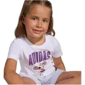 Adidas Survêtement 'x Disney Minnie Mouse' gris clair / violet / noir / blanc