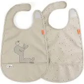 Done by Deer Bavoir - 2 Pack - Lalee - Sable - - UneTaille - Bavoir
