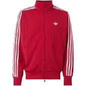 Adidas Veste mi-saison 'Firebird Drop Needle' rouge / blanc