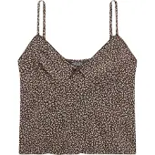 Superdry Femme Top à Bretelles Imprimé Brown Taille: 44