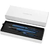 Pelikan Set Stylo Plume & Stylo Bille Jazz Noble Elegance, Aigue-marine (2x)