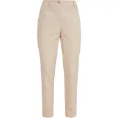 Comma Pantalon à plis beige clair