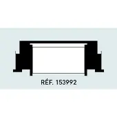 Agipa Rouleau encreur pour étiqueteuse manuelle 151991/151992
