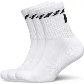 Helly Hansen Unisexe, Chaussettes de sport, Cotton Sport Sock 3pk (36 - 38, 45 - 47), Blanc