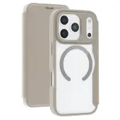 IMoshion Bookcase Transparente avec MagSafe pour Apple iPhone 17 Pro - Beige