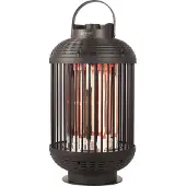 Sunred Chauffe-terrasse Rantan 29cm - noir