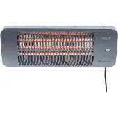 Sunred Radiateur mural Lugo 2000 W Quartz Gris