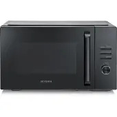 Severin MW 7798, plan de travail, micro-ondes combiné, 29 l, 900 W, écran intégré, boutons, molette