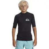 Quiksilver T-Shirt fonctionnel 'Everyday' bleu clair / noir