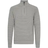 !Solid Pull-over 'Valencia' gris clair / noir