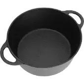 King Hoff Cocotte en Fonte 22cm 2,4L Noir KH-2253