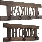 MCW Portemanteau mural -C60 Shabby (2 pièces)