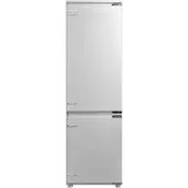 Heinner HC-BIM271INVE++ Réfrigérateur-congélateur encastrable 271 L, super refroidissement, écran LED, blanc