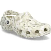 Crocs , modèle classique "Confetti", unie, pour adultes, coloris blanc/multicolore, taille 38-39