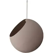 AYTM Globe Hanging Pot de Fleurs Taupe | Ø 21