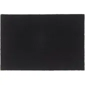 vidaXL Tapis de porte noir 60x90 cm fibre de coco touffeté