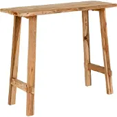 Ebuy24 Girona Table console, en teck.