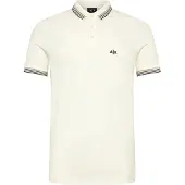 Armani Exchange pour homme. XM002326AF13026U1074 Polo Breath beige (S), Casuel, Coton, Manche courte