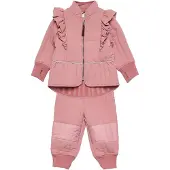 En fant Vêtements Thermiques - Vieux Rose av. Froufrous - - 4 ans (104) - Vêtements Thermiques